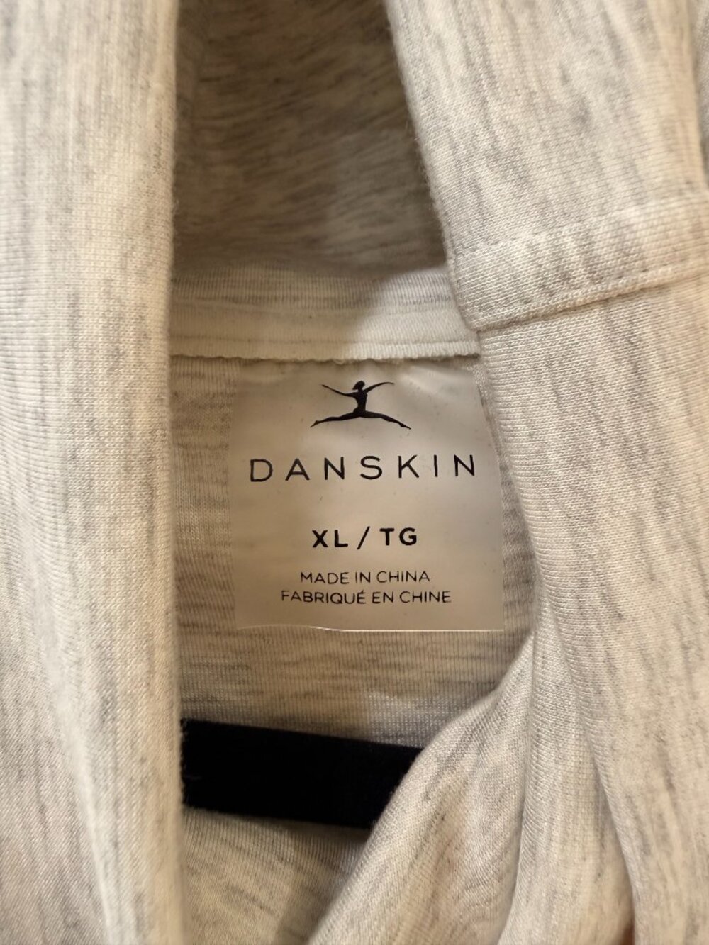 Danskin Mock Neck Sweatshirt - Size XL - Picture 5 of 6